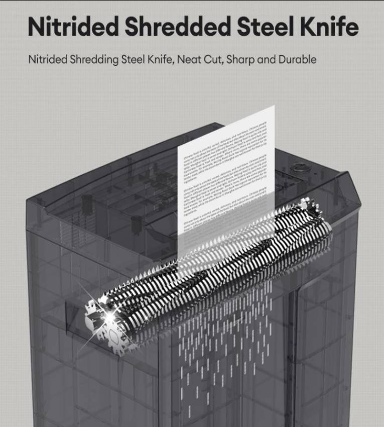 Deli NO.9905 Destructeur de Papier - Sécurité Maximale pour Vos Documents